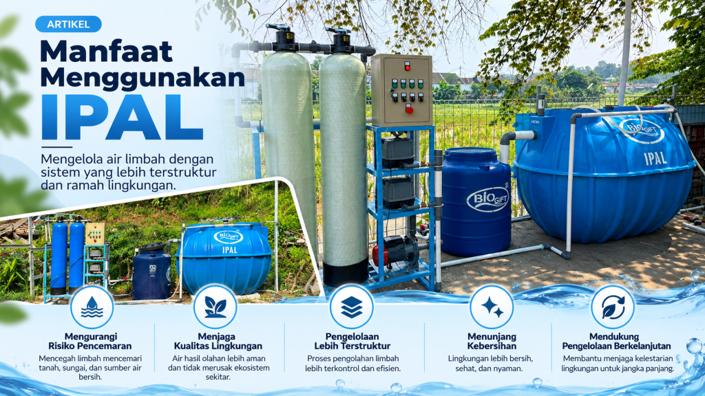 Manfaat Menggunakan IPAL