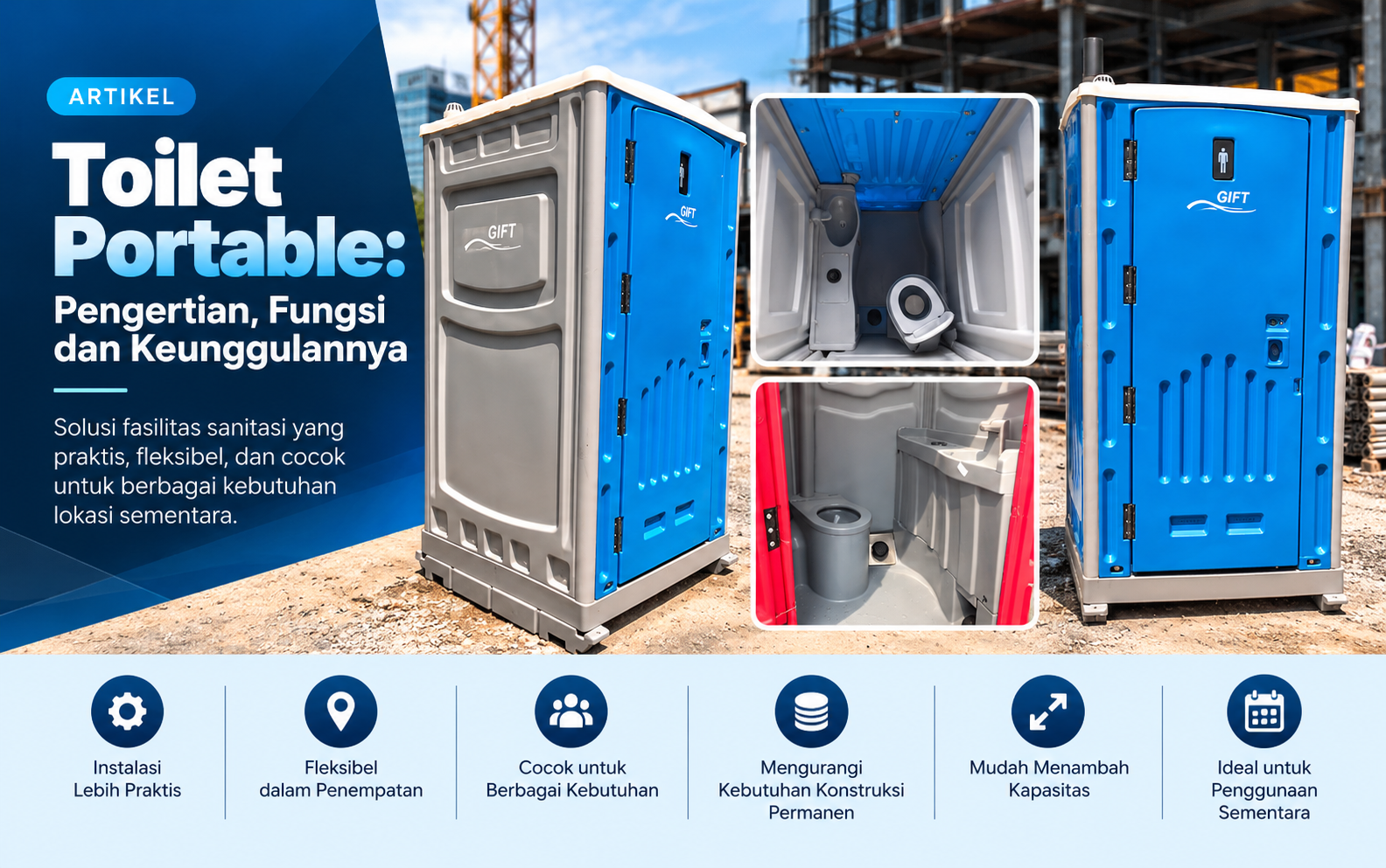 Pengertian Toilet Portable