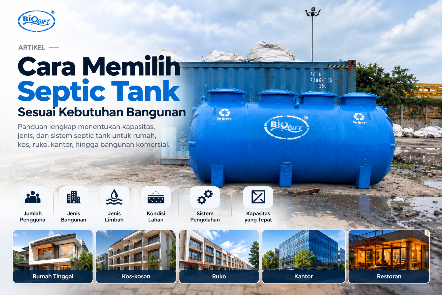 Septic Tank BIOGIFT